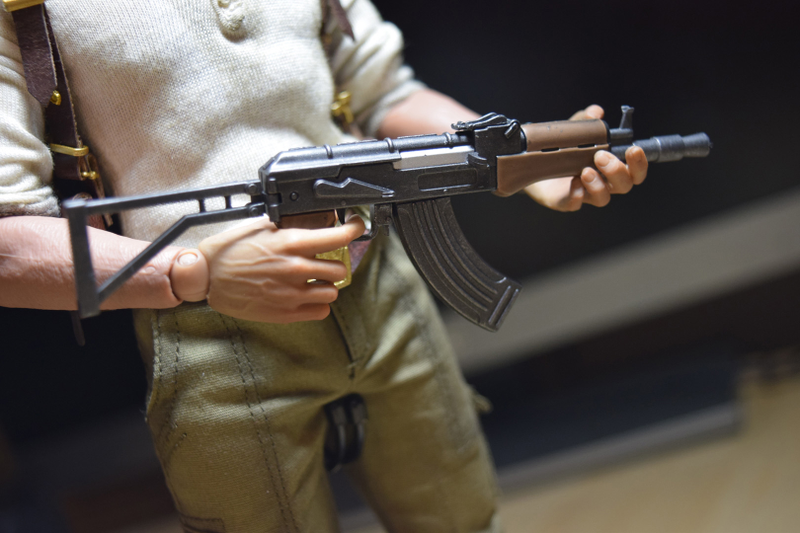 Illustration for article titled 12-Inch Nathan Drake Figure Is... Argh! Spider!